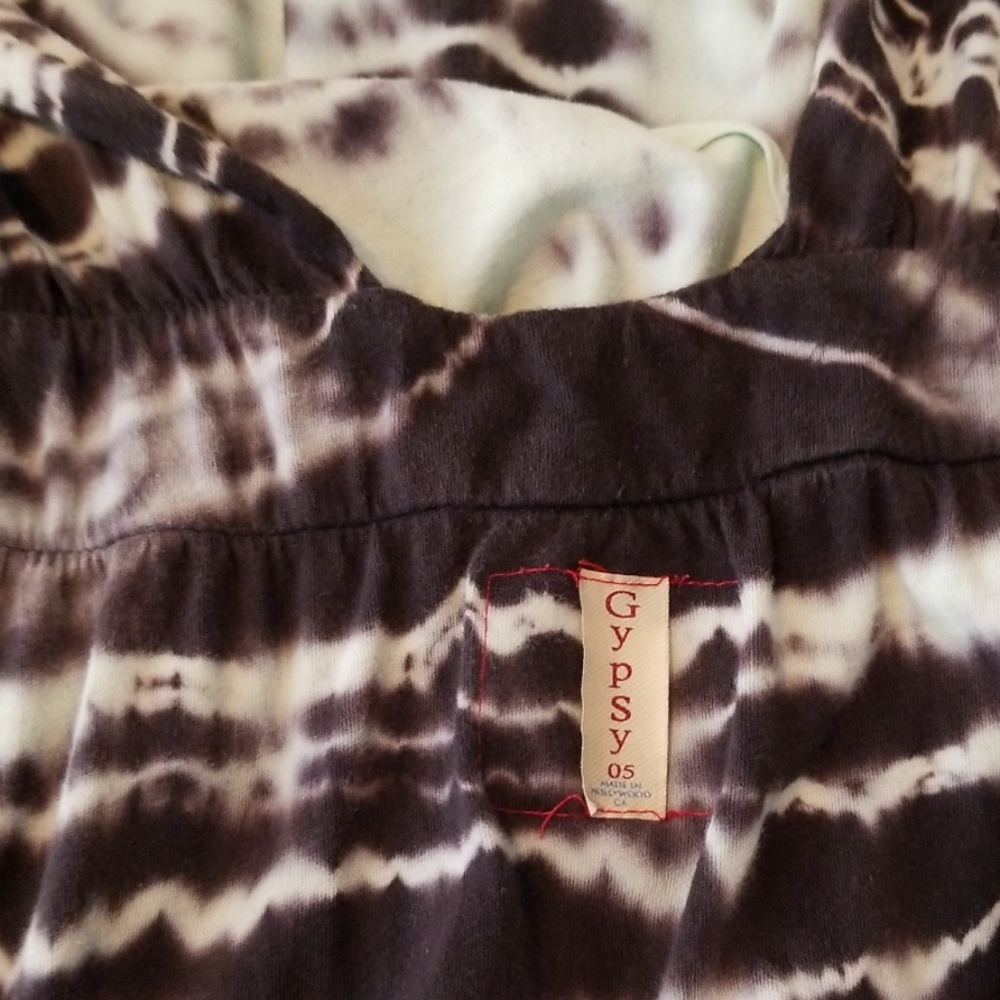 Black white tie die gypsy 05